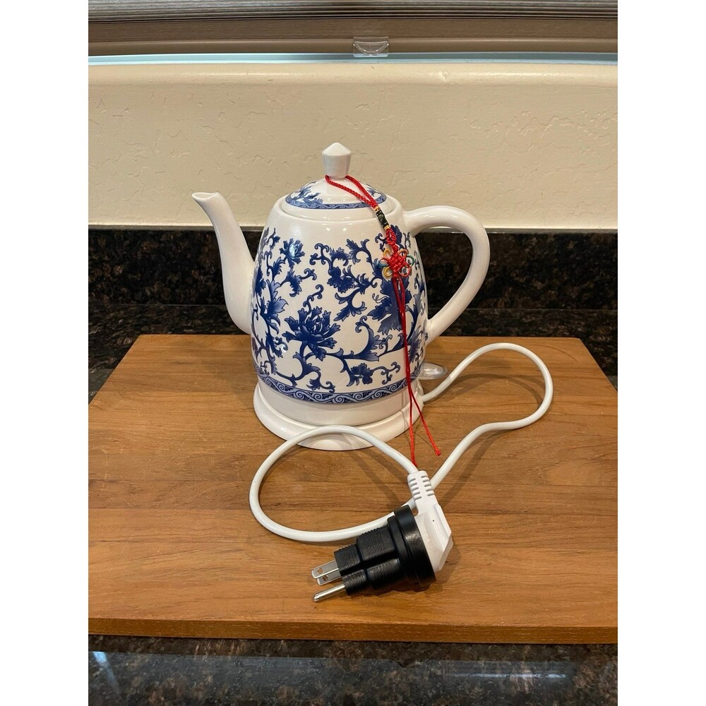 Ceramic Electric Kettle Porcelain Teapot Water Boiler